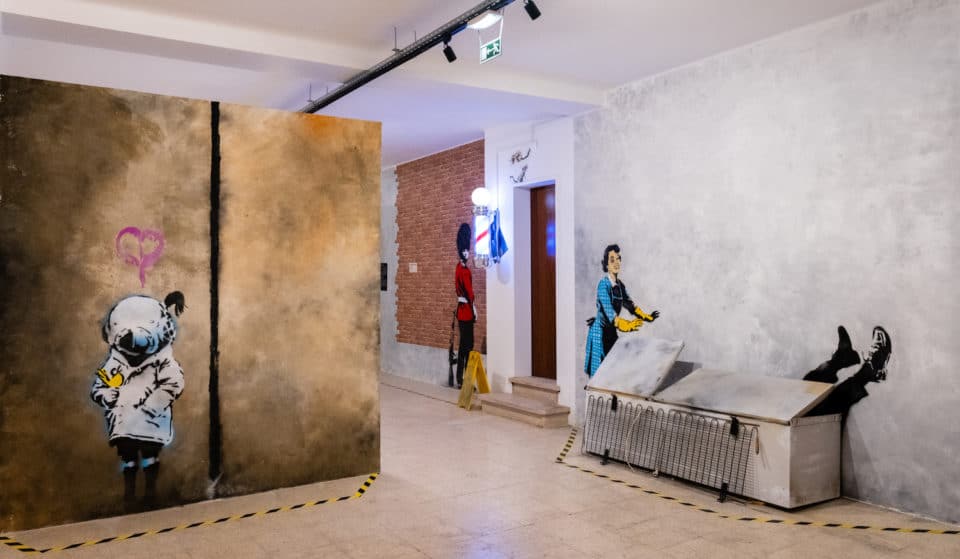 Lisboa tem agora o Museu Banksy, que inaugurou uma sala com obras na Ucrânia
