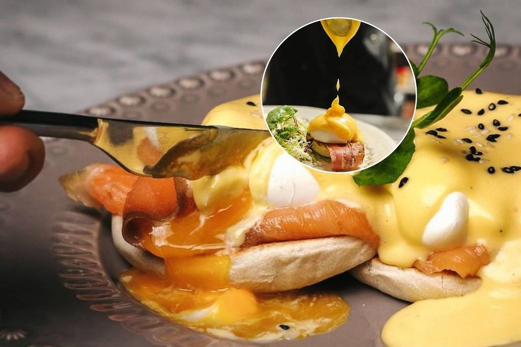 eggs benedict in lissabon