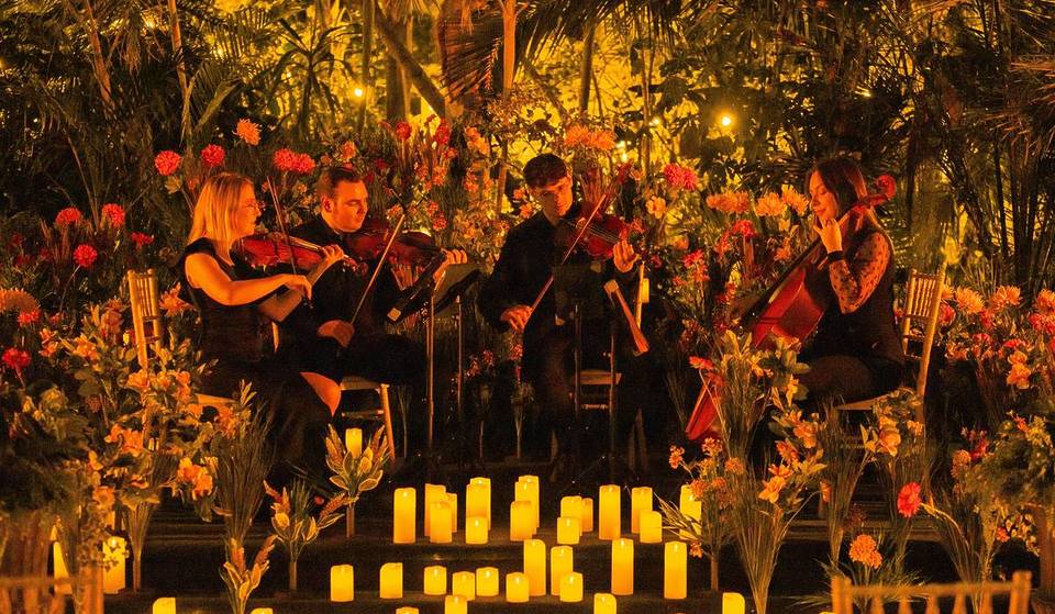 La saison la plus romantique de Lisbonne est de retour : des concerts aux chandelles et des décors floraux envahissent cet hôtel emblématique