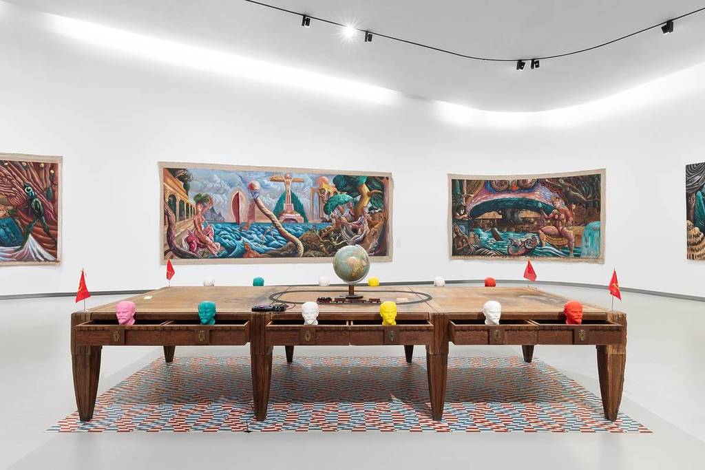 Ausstellung „A Ilha Púrpura“ von Manuel João Vieira im MAAT Museum