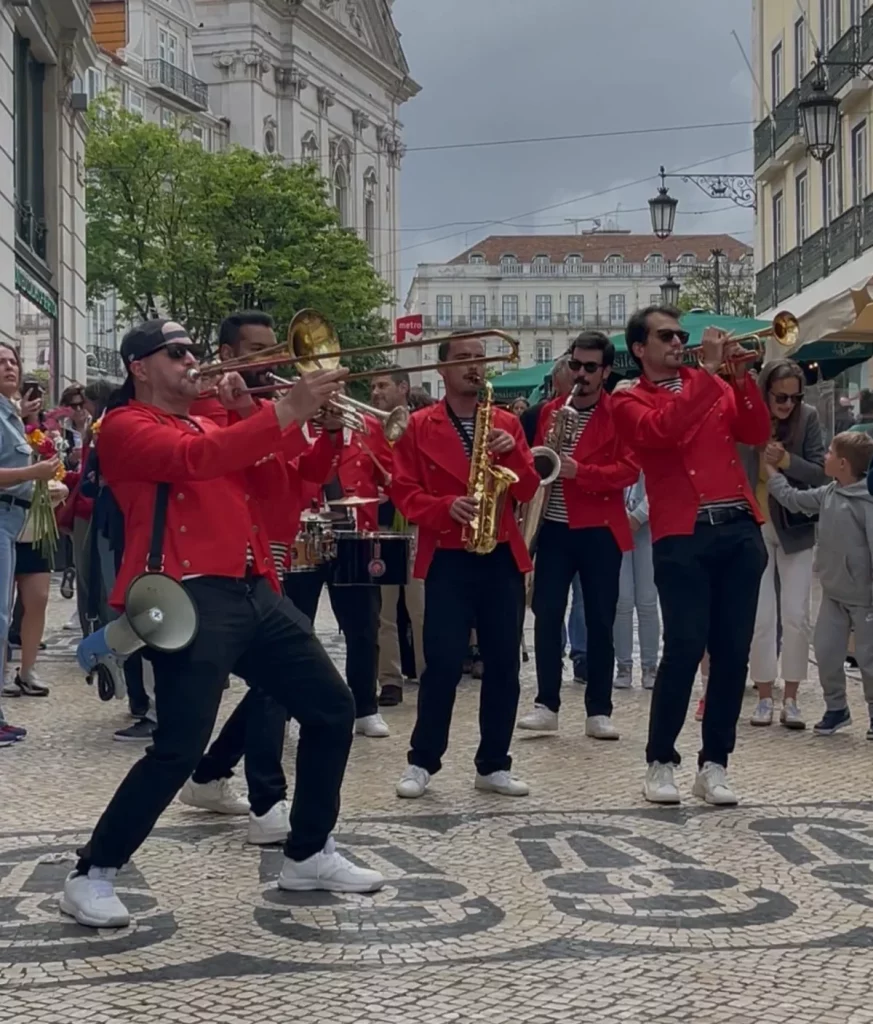 banda musicale per la festa della mamma in centro