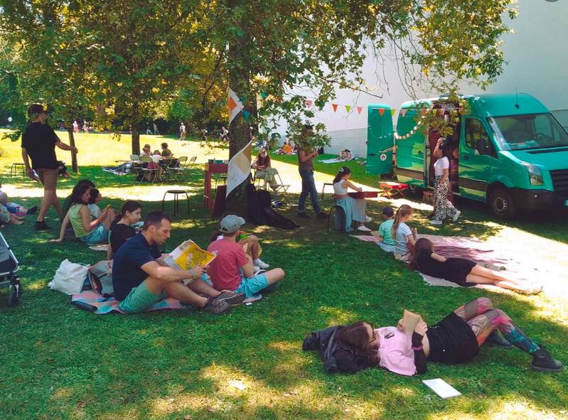 Ciclo de concertos pop-up em Almada da carrinha da aletria