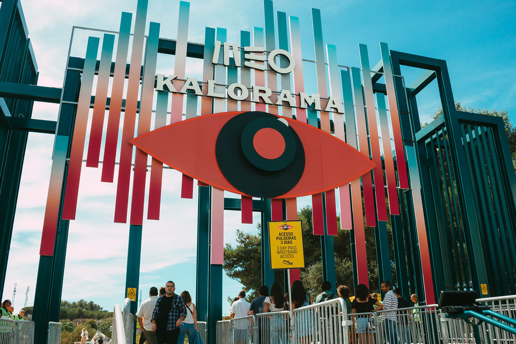 Entrada Kalorama 2022, festivais de verão