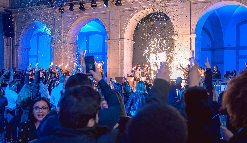 Pátio da Galé recebe passagem de ano memorável