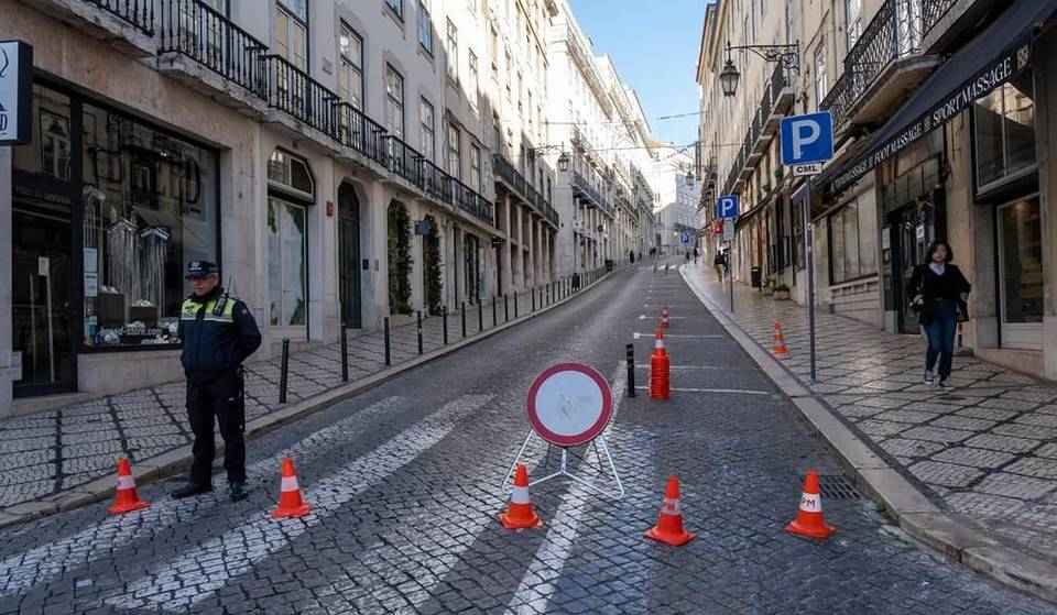 Lisboa com trânsito condicionado para a passagem de ano: as vias cortadas
