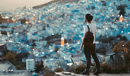 man in tanger, morocco