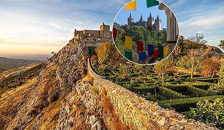 Há muitos castelos impressionantes para visitar de Norte a Sul de Portugal