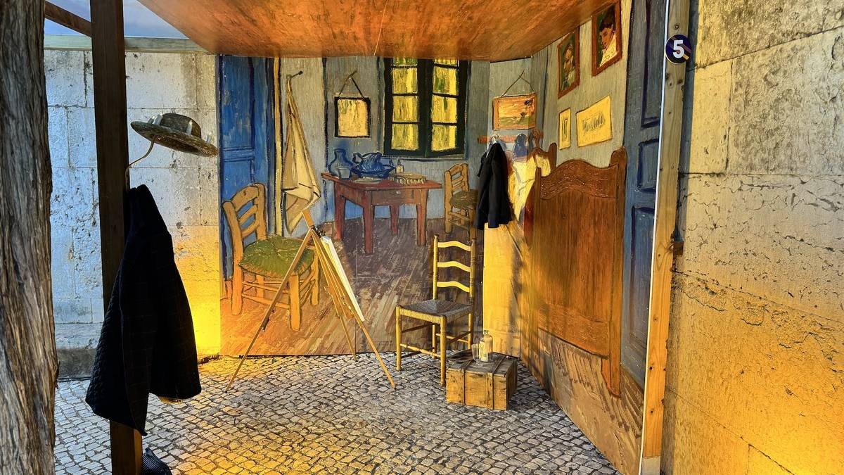 exposição imersiva Living Van Gogh