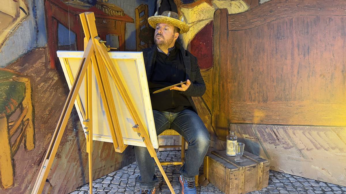 exposição imersiva Living Van Gogh
