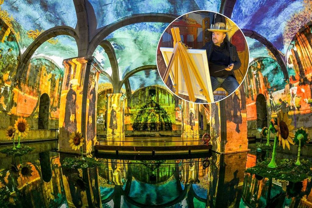 exposição imersiva Living Van Gogh