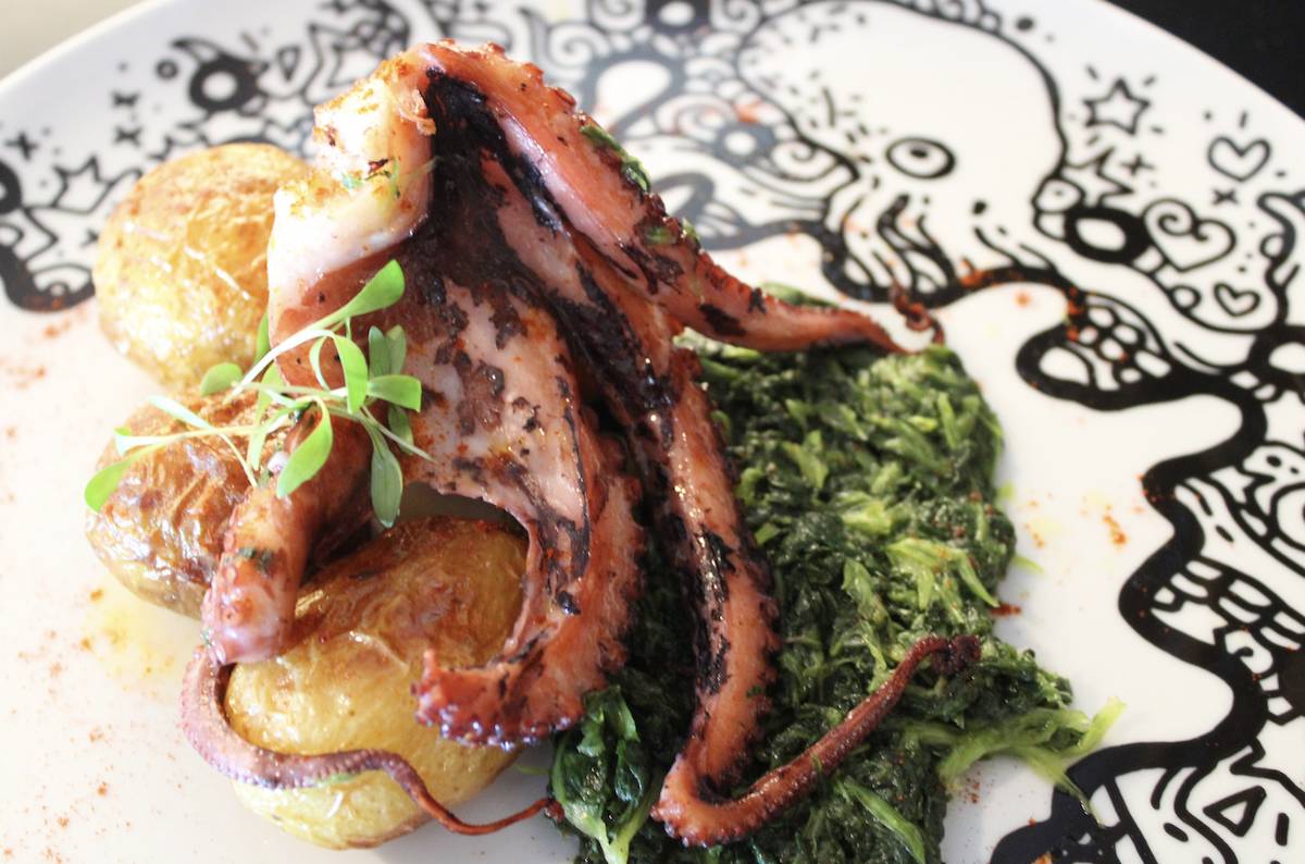 polvo no restaurante faz Figura