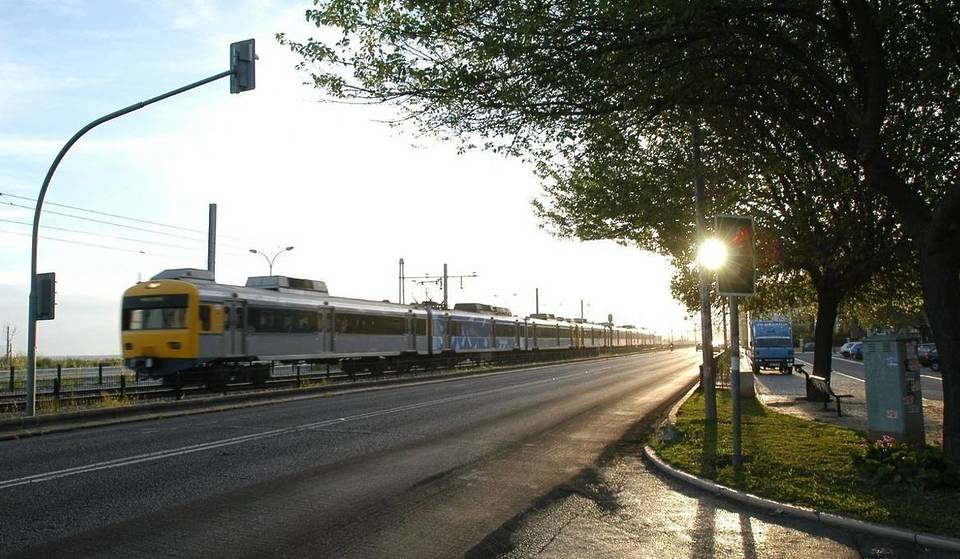 Linea di Cascais con interruzioni dei treni