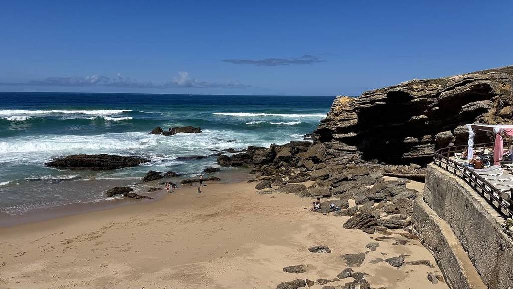Un día en la piscina de agua salada de Arriba Guincho
