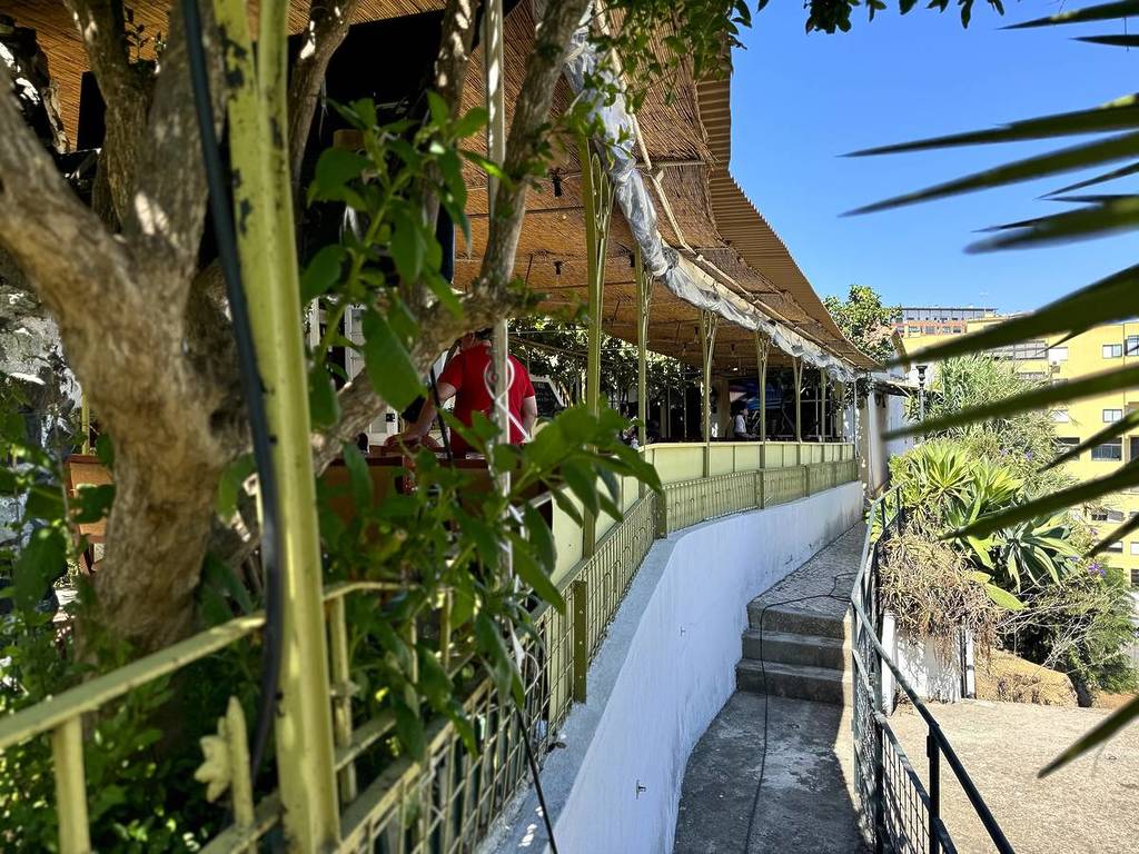 Terrazza del ristorante Horta al Páteo Alfacinha