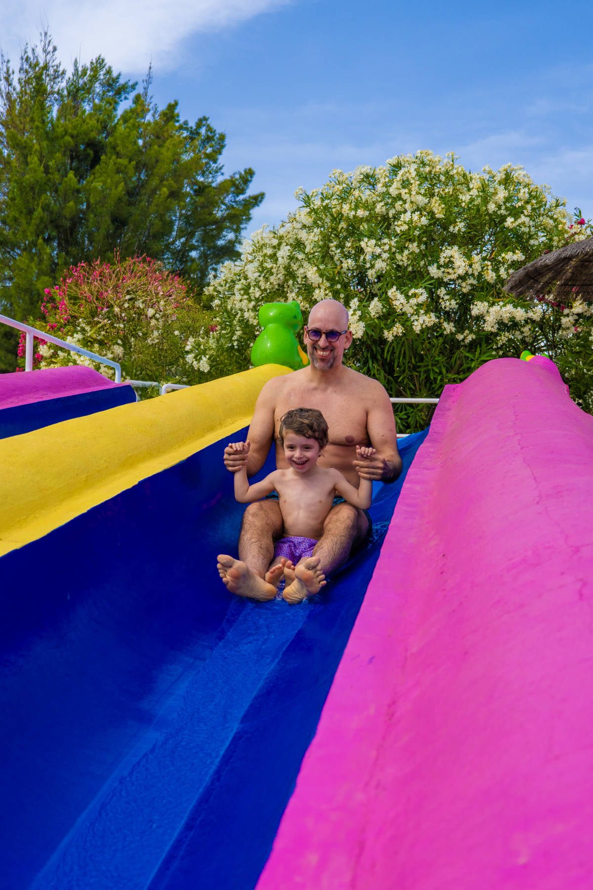 pessoas no aqualand algarve
