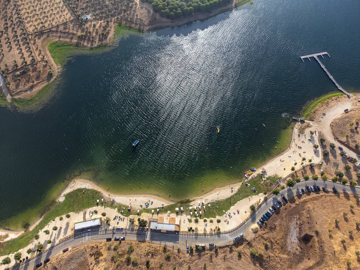 praia fluvial de amieira e alqueva