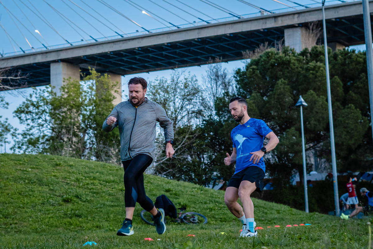 treino de força funcional no correr lisboa hybrid running club
