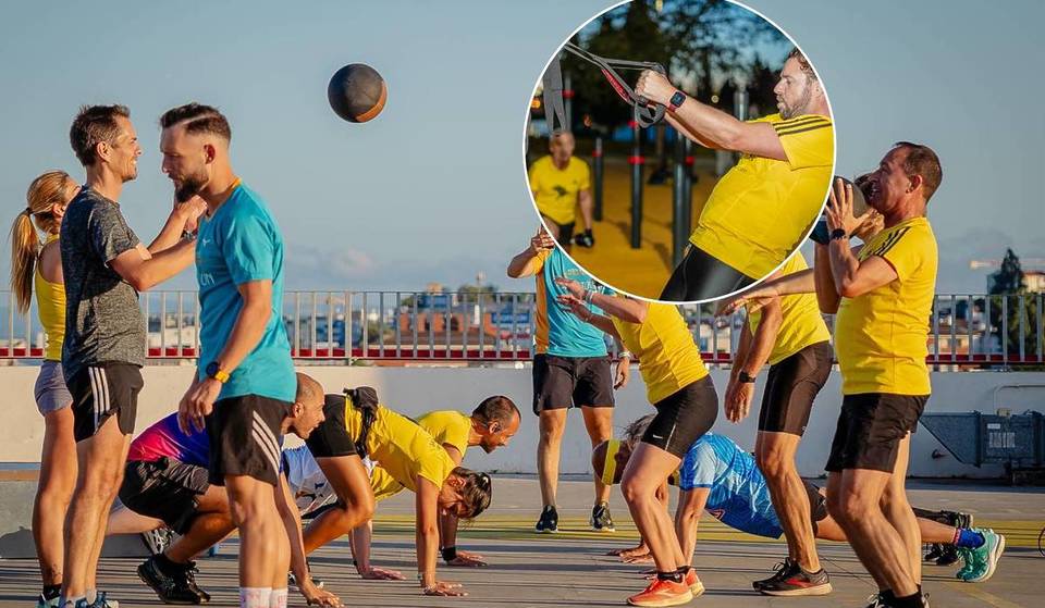 Lisbona ha il primo club di corsa ibrida del paese, con sessioni gratuite di corsa funzionale e allenamento della forza