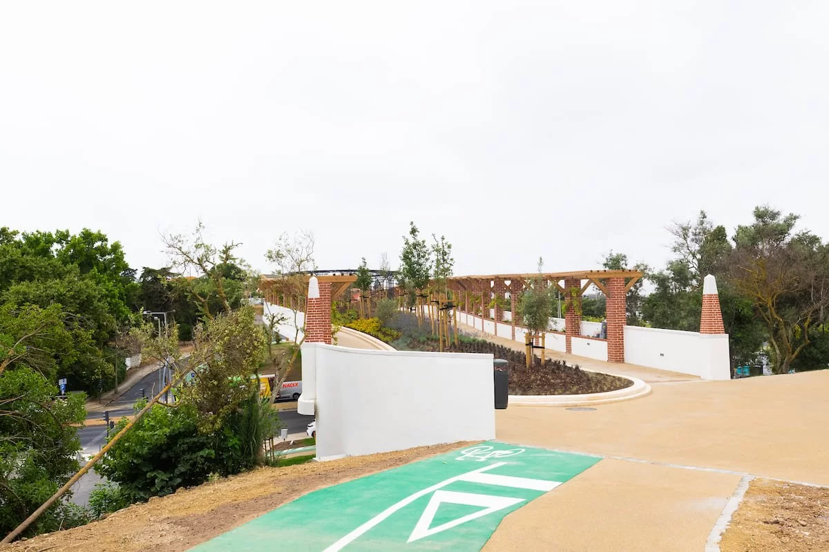 Ponte Ciclopedonal em lisboa