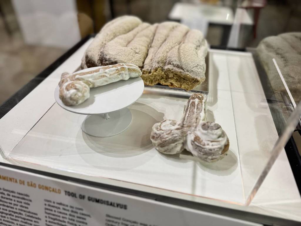 Ferramenta de São Gonçalo na exposição 