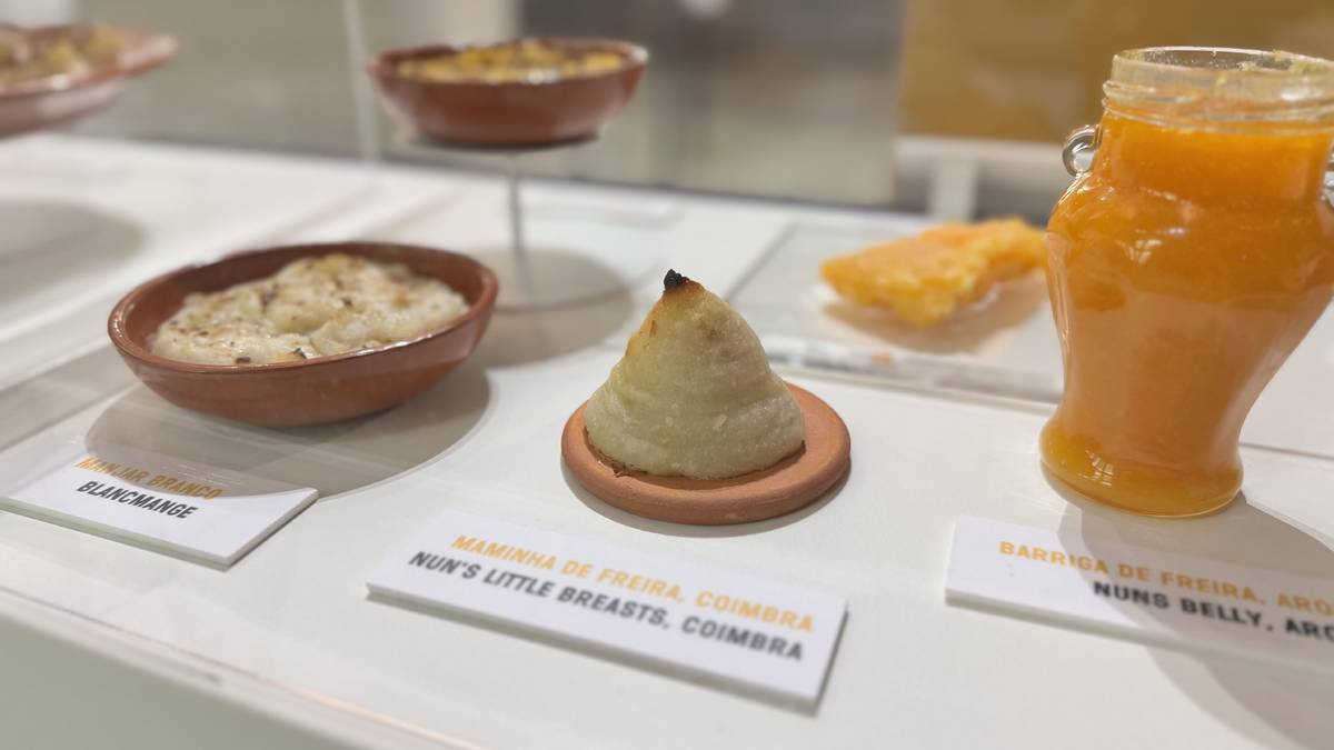 Maminhas de Freira na exposição "Quando o corpo se faz doce".