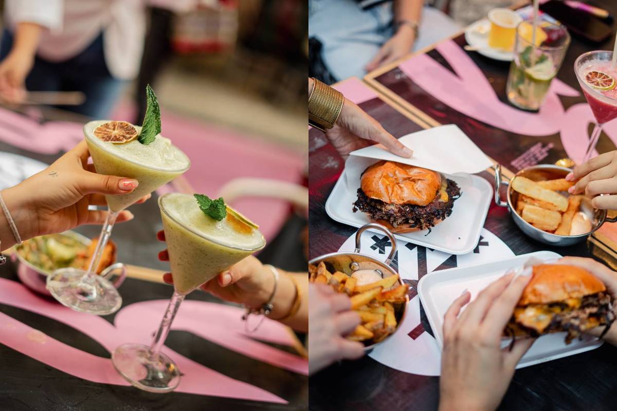 cocktails e smash burgers no bar-galeria lambe lambe