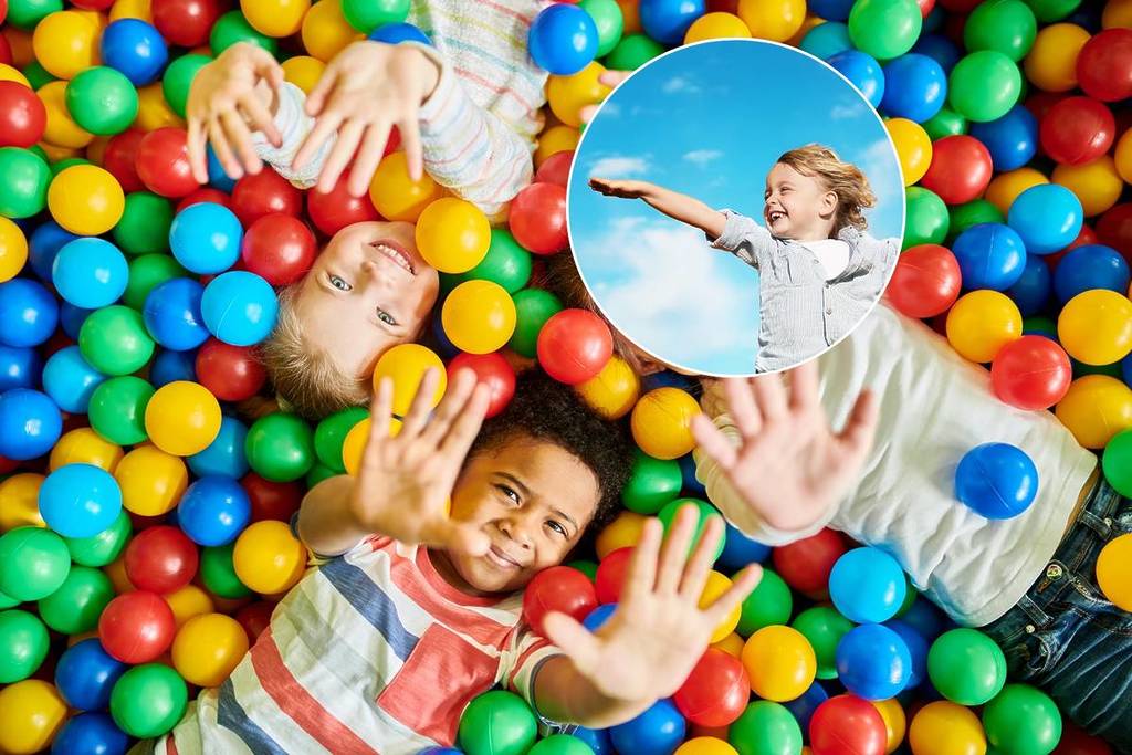 Kinder in einem Bällebad, UNICEF-Bericht über das Wohlergehen von Kindern