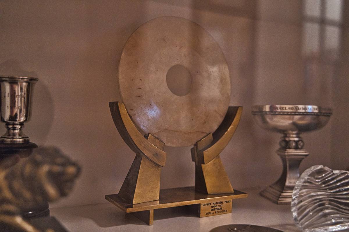 prémio MIDEM na Casa-Museu Amália Rodrigues