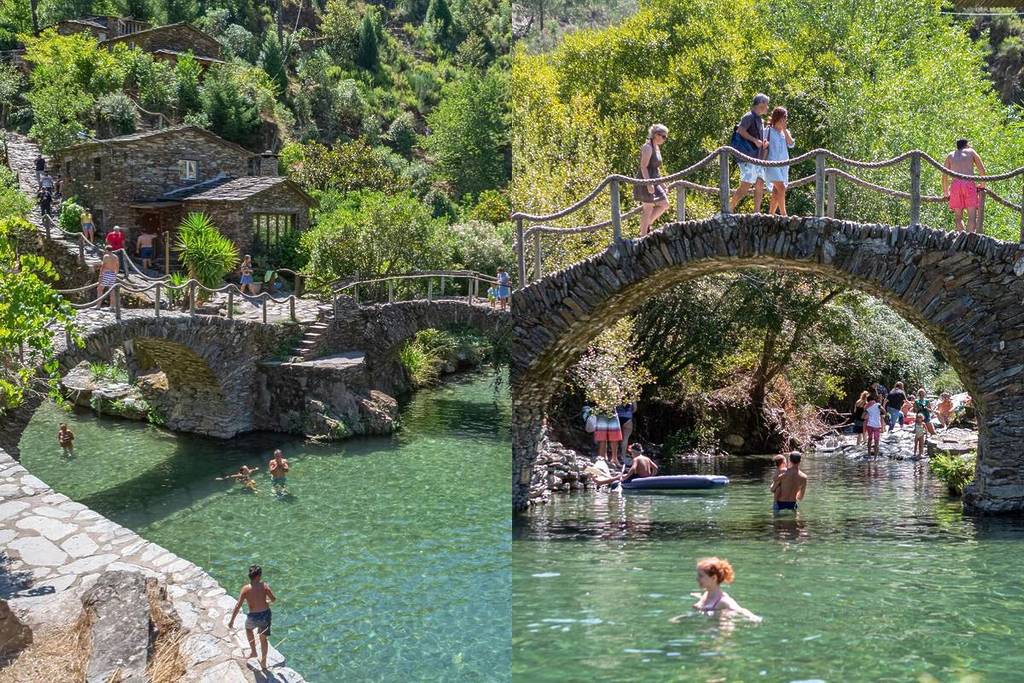 Foz d'Égua é uma aldeia que vale a pena visitar no verão perto do Piódão