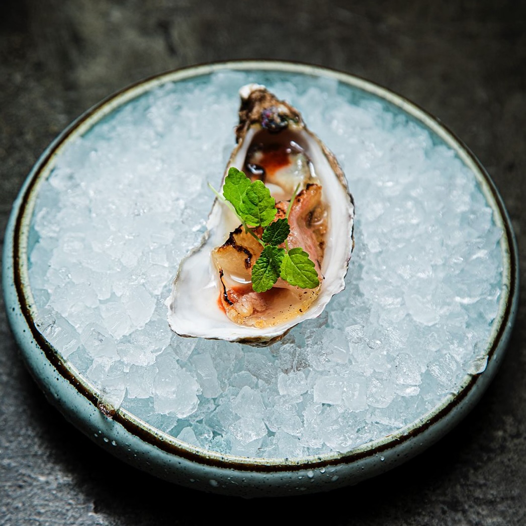 ostras no restaurante sea me