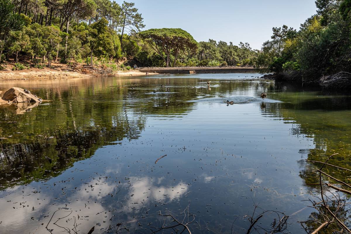 lagoa azul em sintra