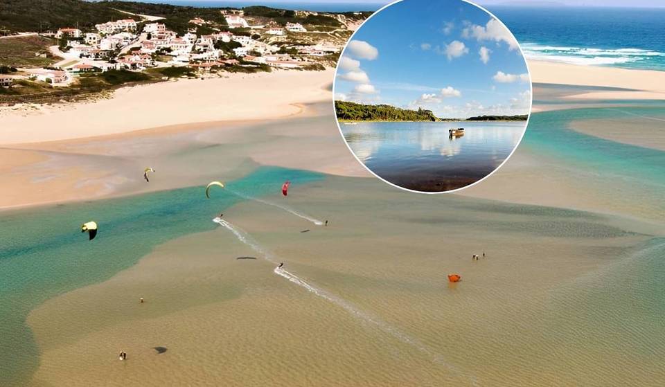 A maior lagoa costeira de Portugal está a menos de hora e meia de Lisboa: lá podes praticar windsurf, remo e usufruir de areais incríveis