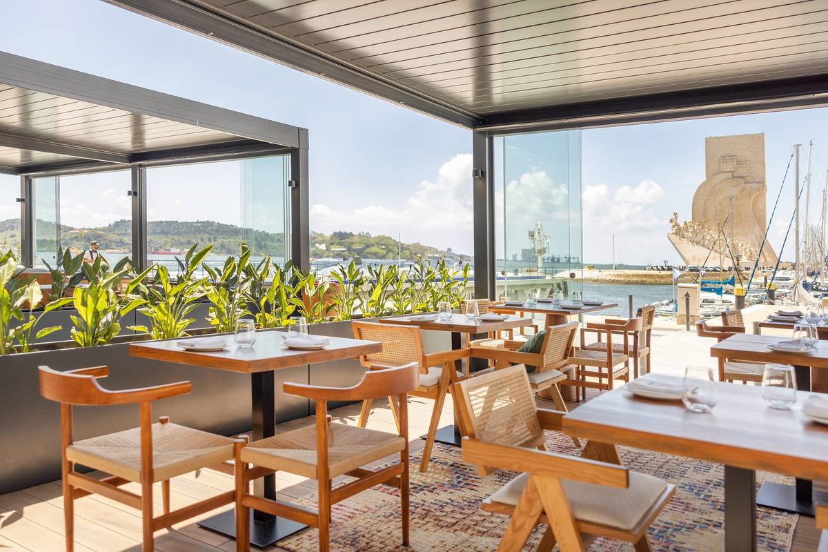 restaurantes com esplanada em lisboa, restaurante Bonança