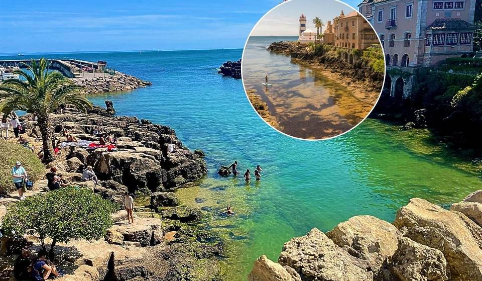 Praia de Santa Marta, Cascais&#8217; most &#8220;hidden&#8221; fantastic hideaway, with sparkling waters and plenty of tranquillity