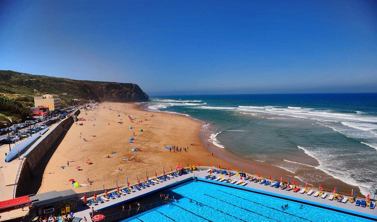 surf spots em lisboa e arredores, na praia grande em sintra