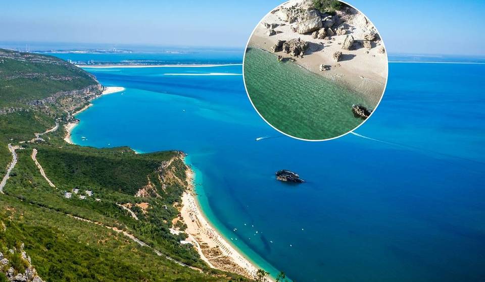 Praia da Anicha, the wild refuge in Arrábida for those looking for very quiet secret places