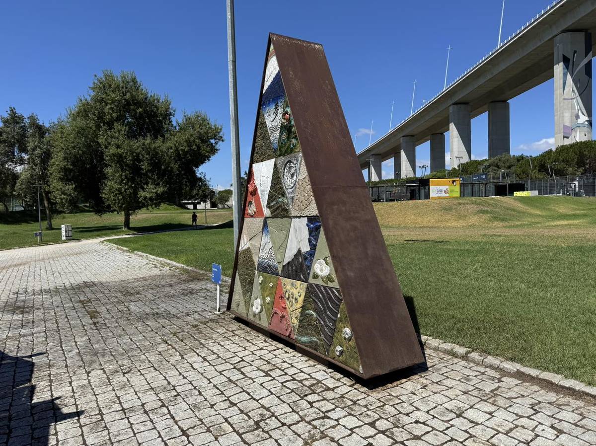 painel japonês toban no parque das nações