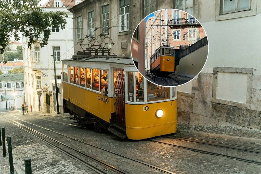 ascenseur de la gloire, à lisbonne