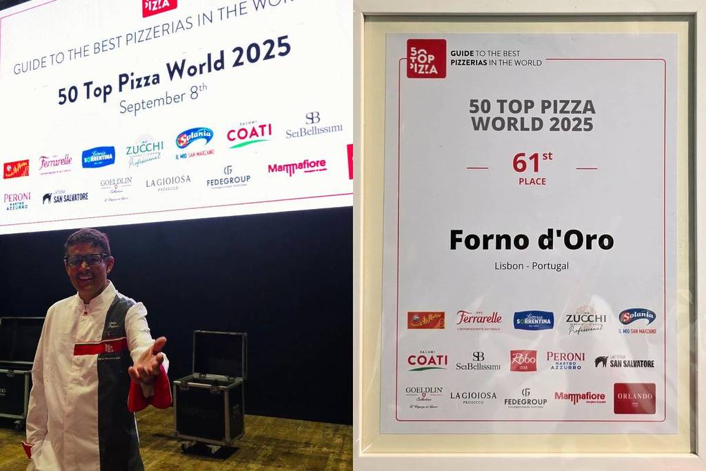 Forno d'Oro na lista de melhores pizzarias do mundo