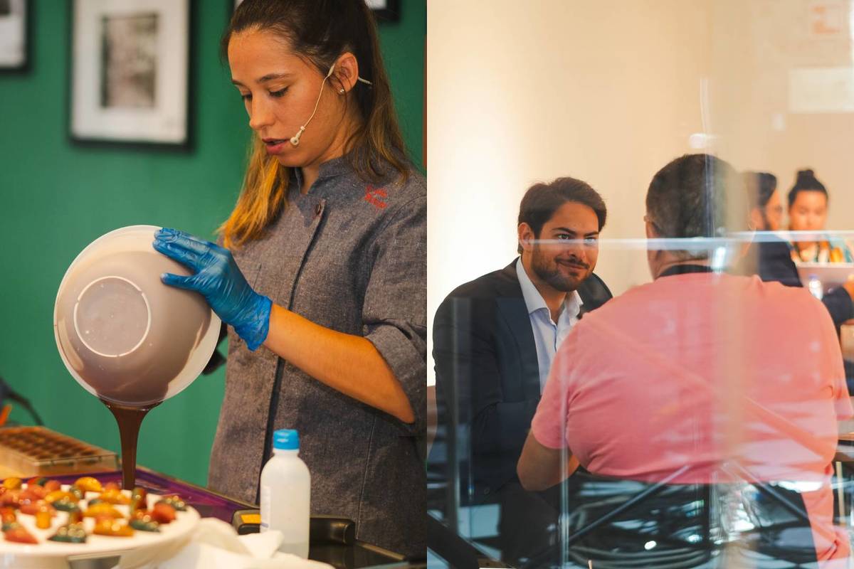 Showcooking and networking activities