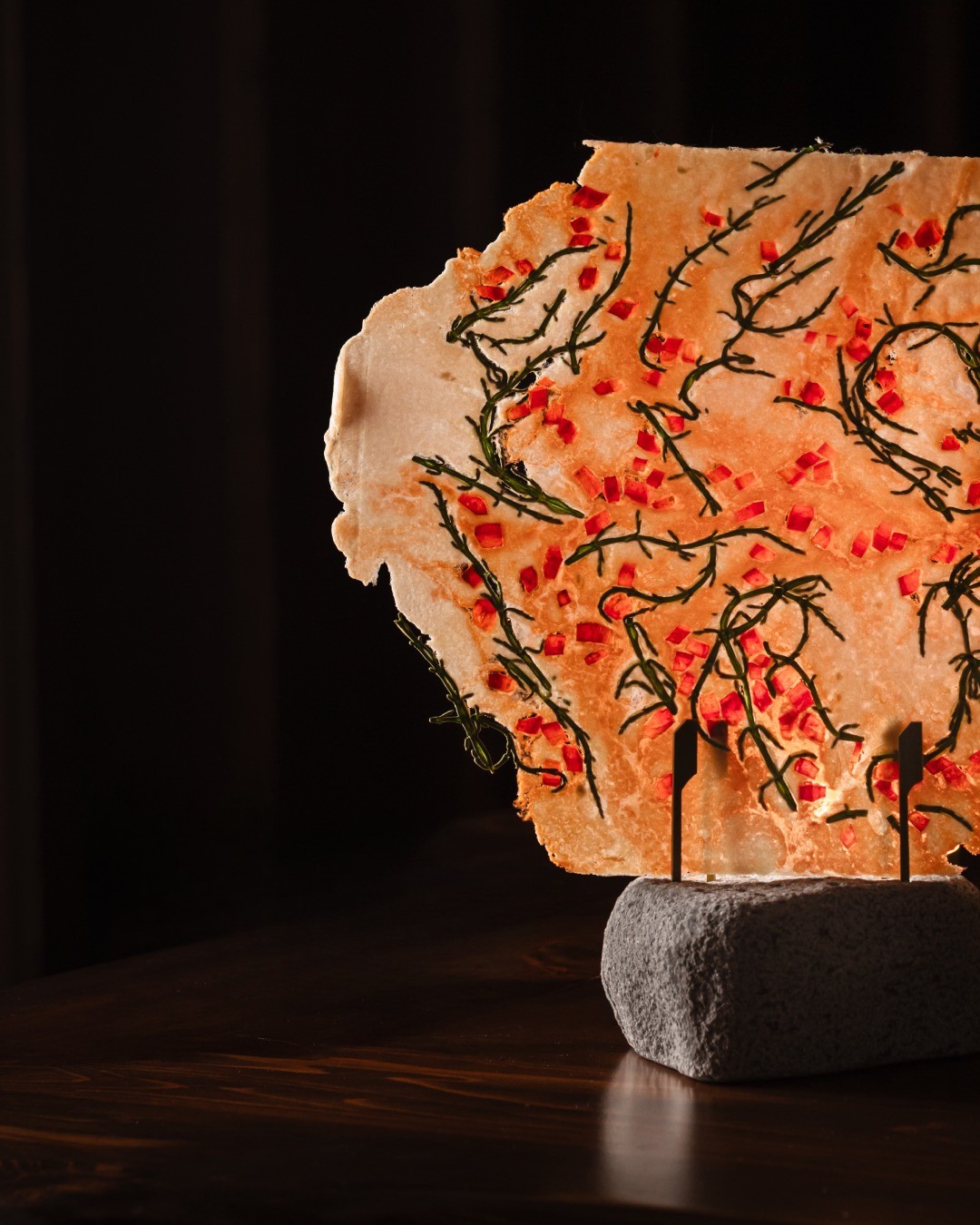 Senbei de Salicórnia