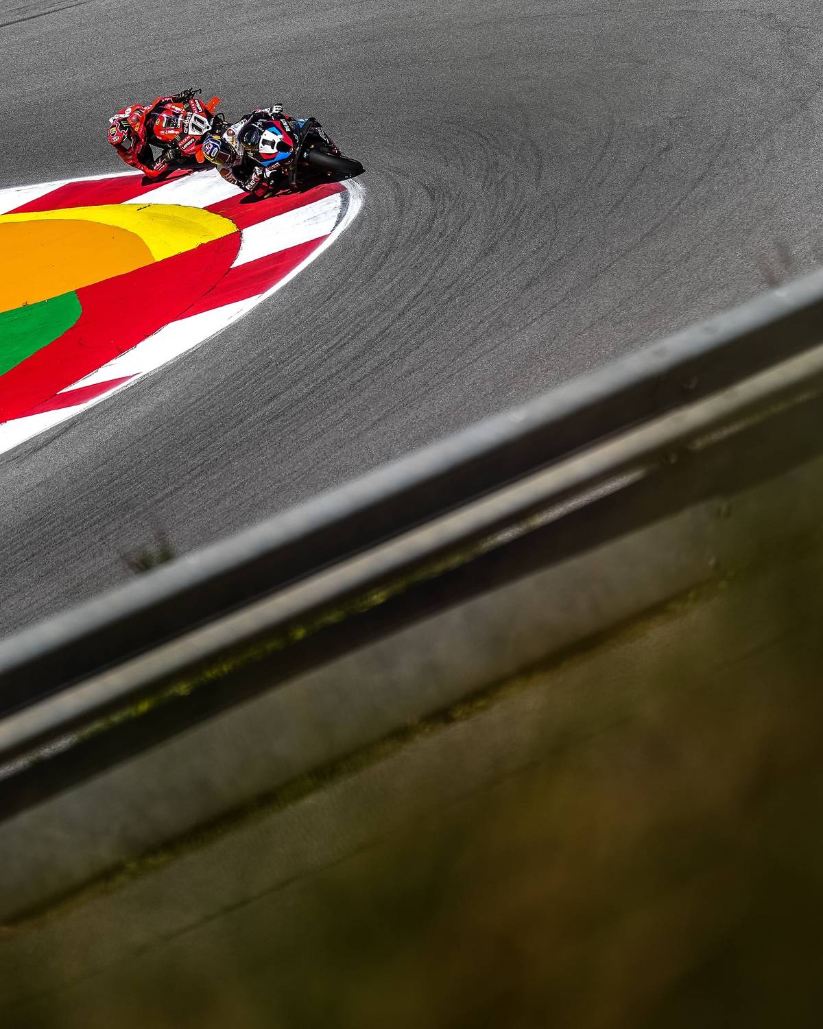 pilotos do WorldSBK no Autódromo Internacional do Algarve