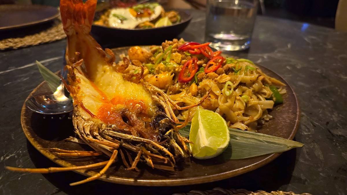 Pad Thai de Camarão Tigre