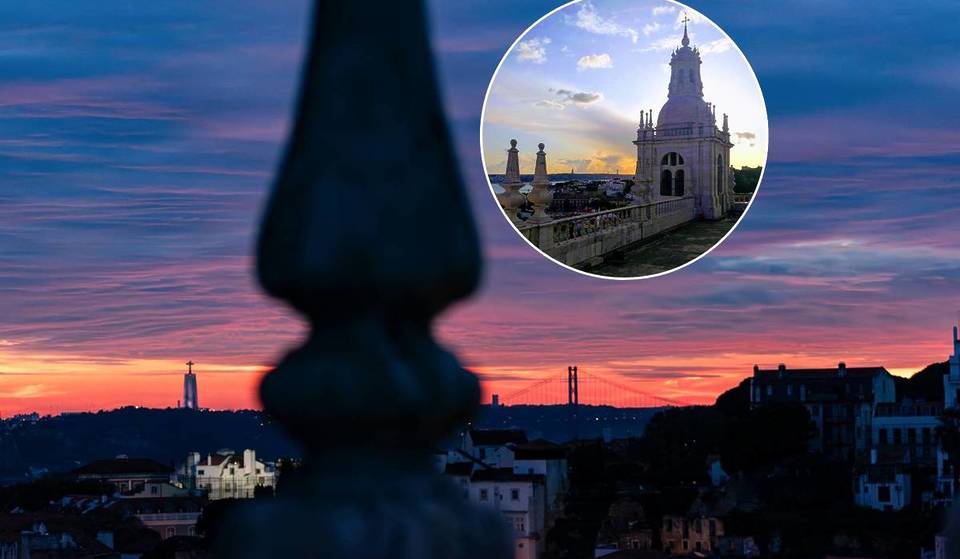 El monasterio de Lisboa abre su terraza para una velada única en la que disfrutar de Lisboa iluminada