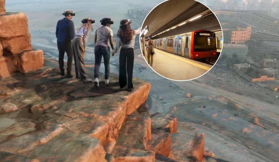 Weder Kairo noch London: Eine der besten immersiven Ausstellungen Ägyptens verbirgt sich in einer U-Bahn-Station in Lissabon und ermöglicht es dir, das Innere der Pyramide von Gizeh zu erkunden
