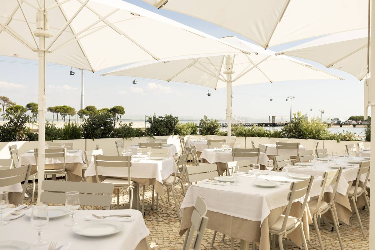 Terrace of Casa do Frango