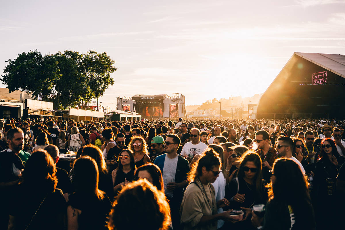 WTF Clubbing no festival de música NOS Alive