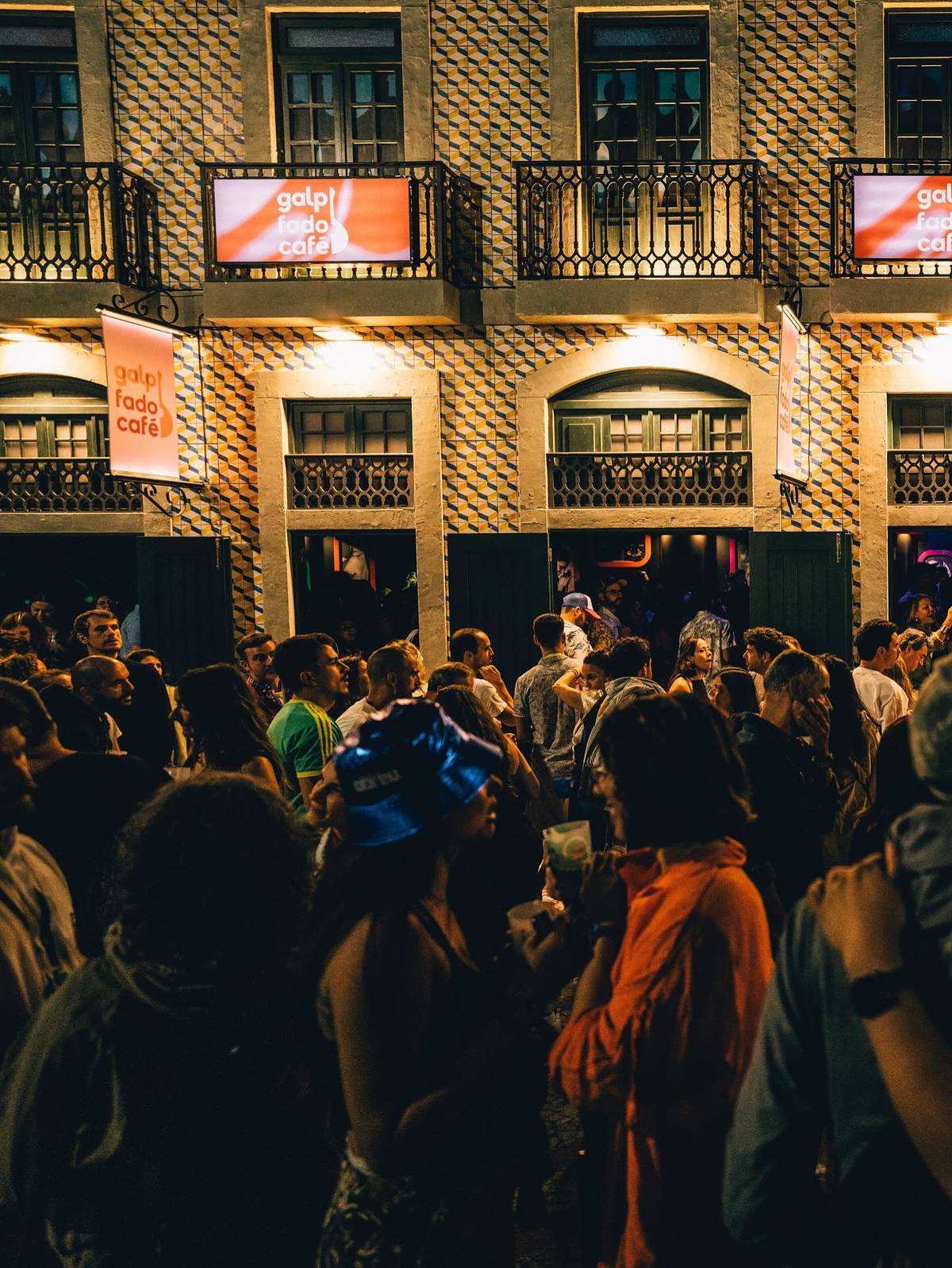 Palco Galp Fado Café no festival de música NOS Alive