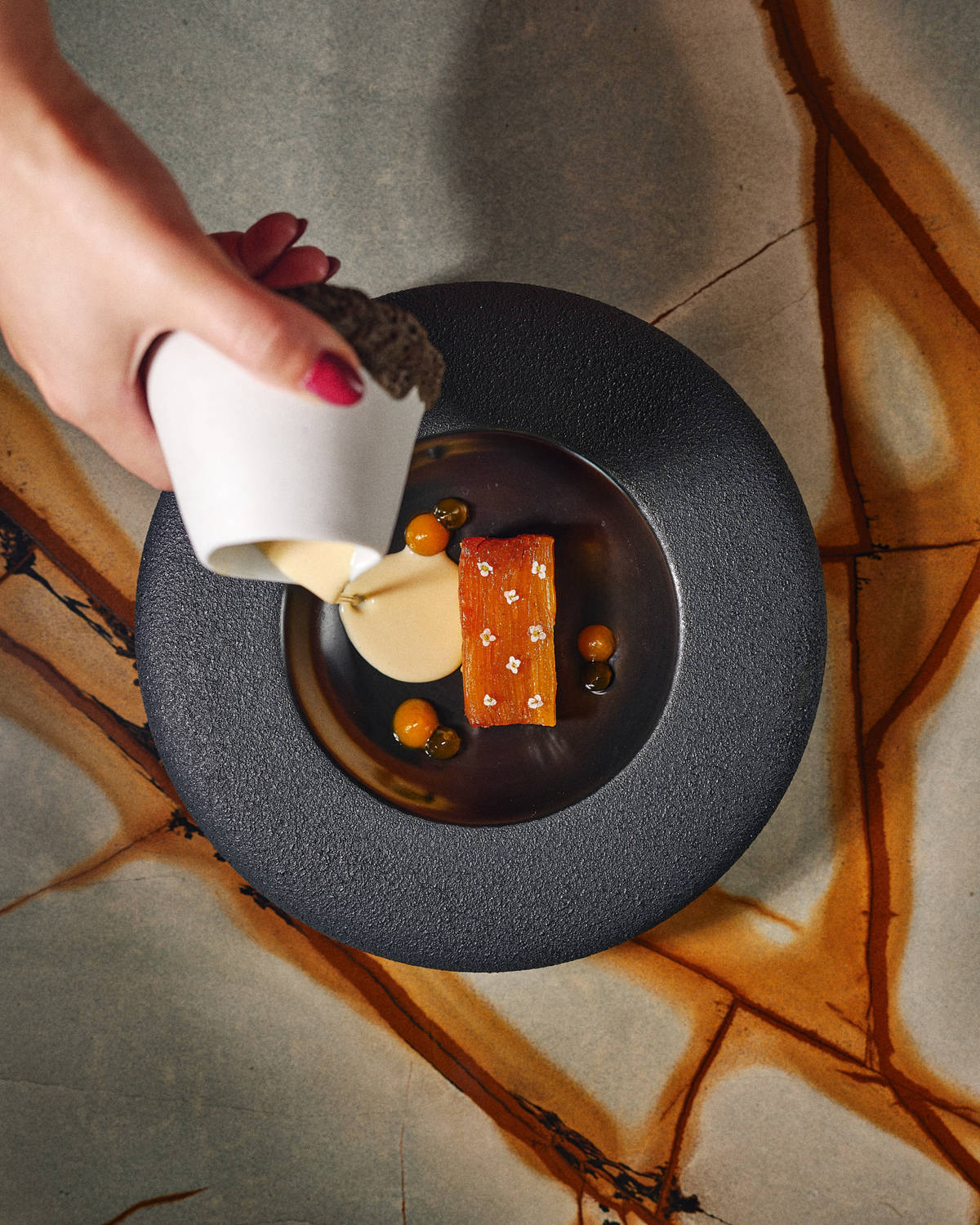 Abóbora com Laranja, Noz-Pecã e Lúcia-lima