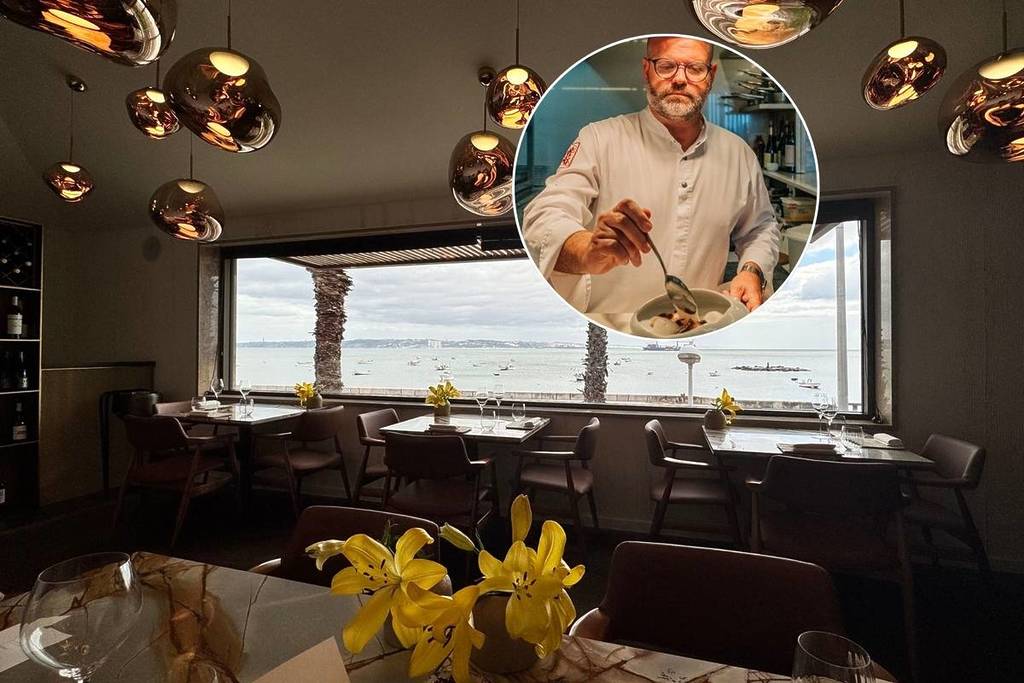 La « renaissance » du chef Miguel Laffan à travers une expérience intemporelle avec une « grande fenêtre » donnant sur le Tage